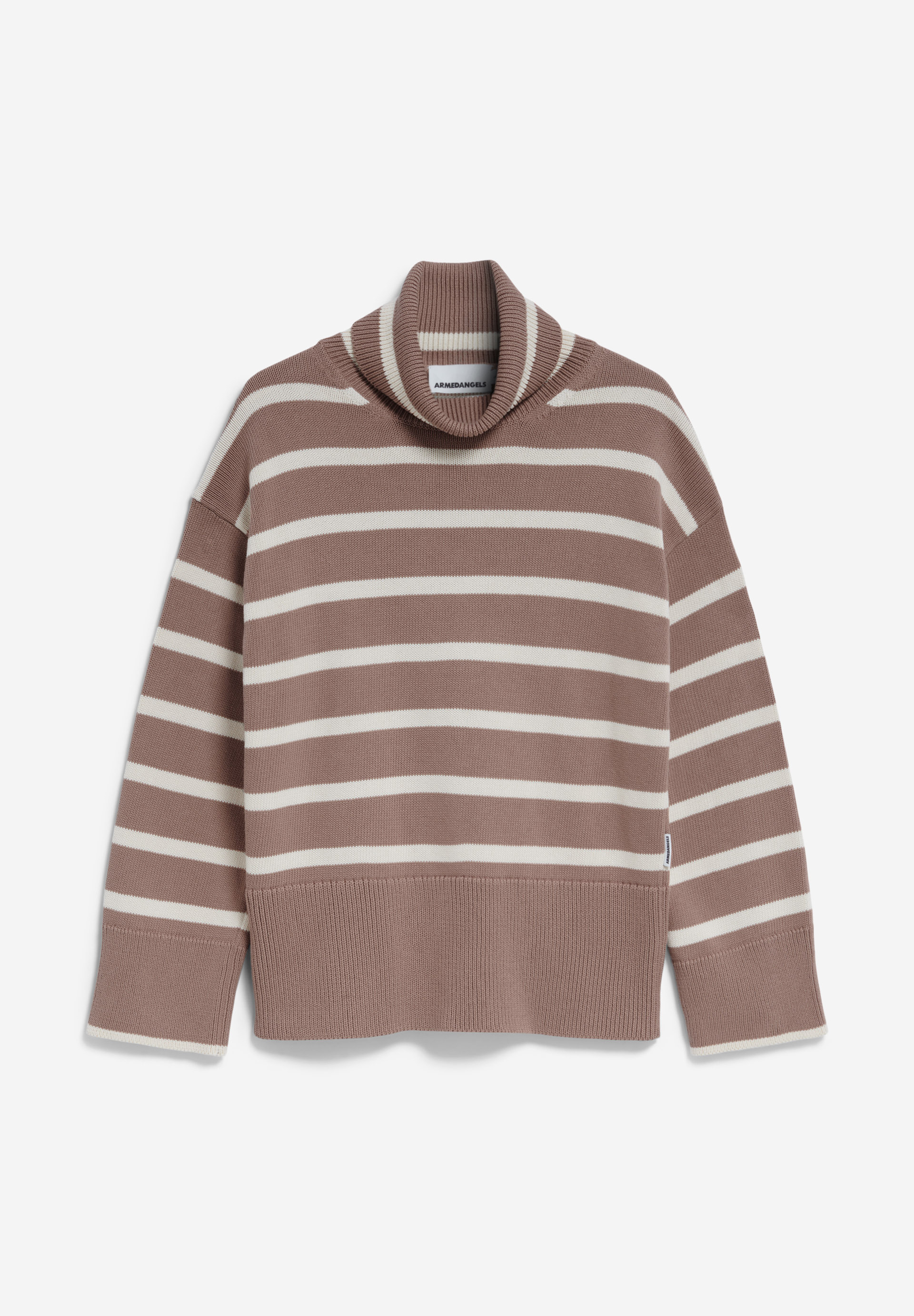 CHANAA STRIPES Sweater van bio katoen