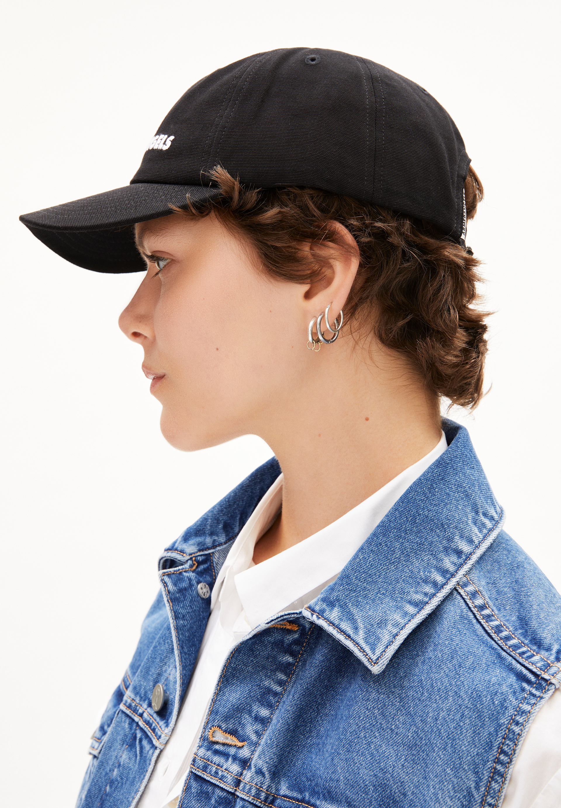 YENAAS WORD ICONIC Å - Unisex Regular Fit Cap - schwarz