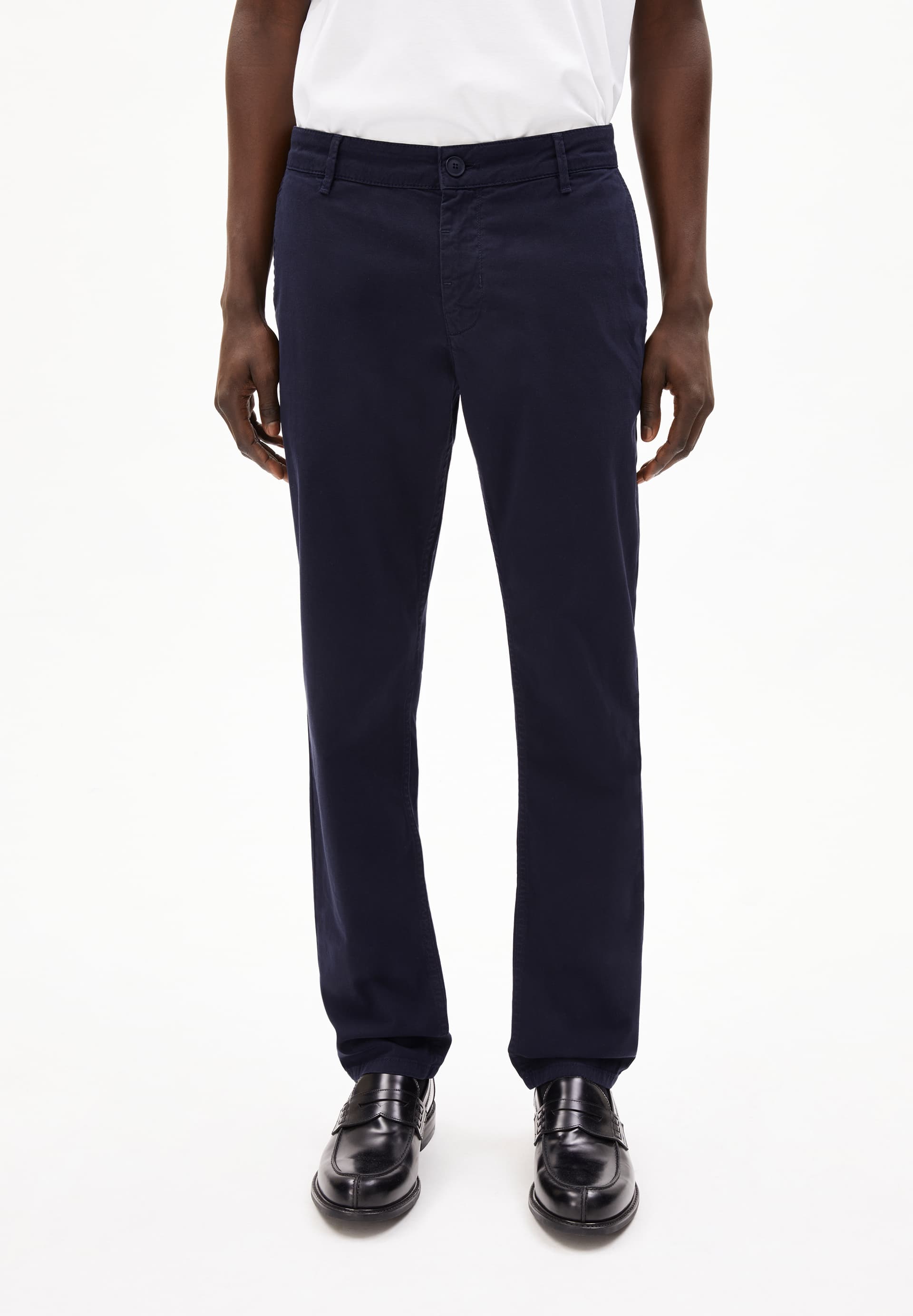 AATHAN - Männer Regular Fit Hose - blau