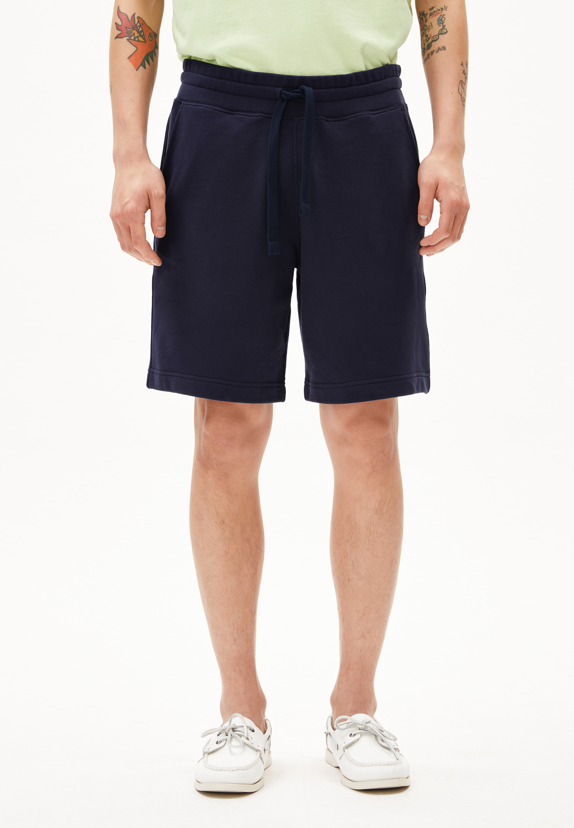 MAARCOLOS COMFORT - Männer Regular Fit Shorts - blau