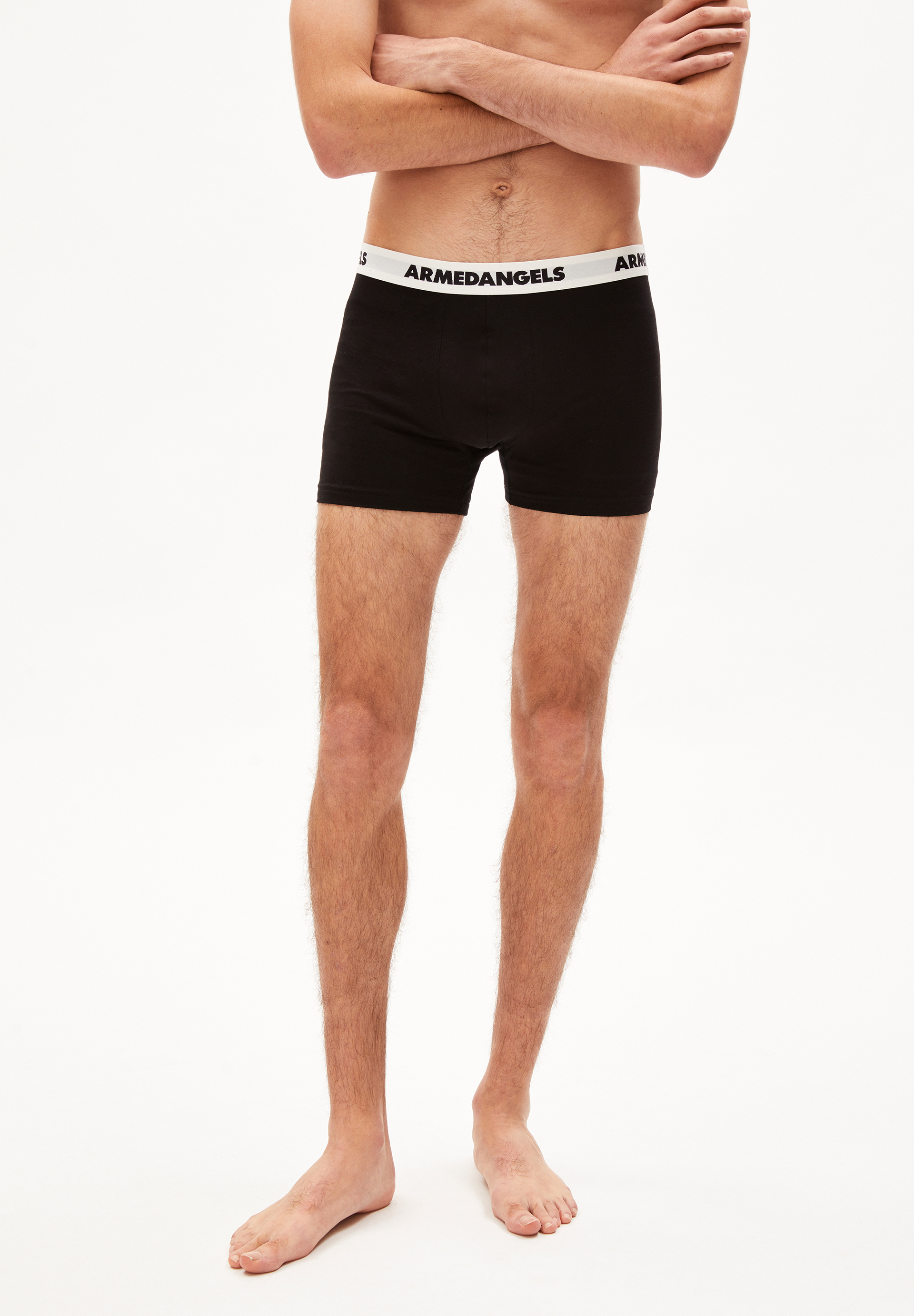 RYAANO - Männer Fitted Boxer - schwarz