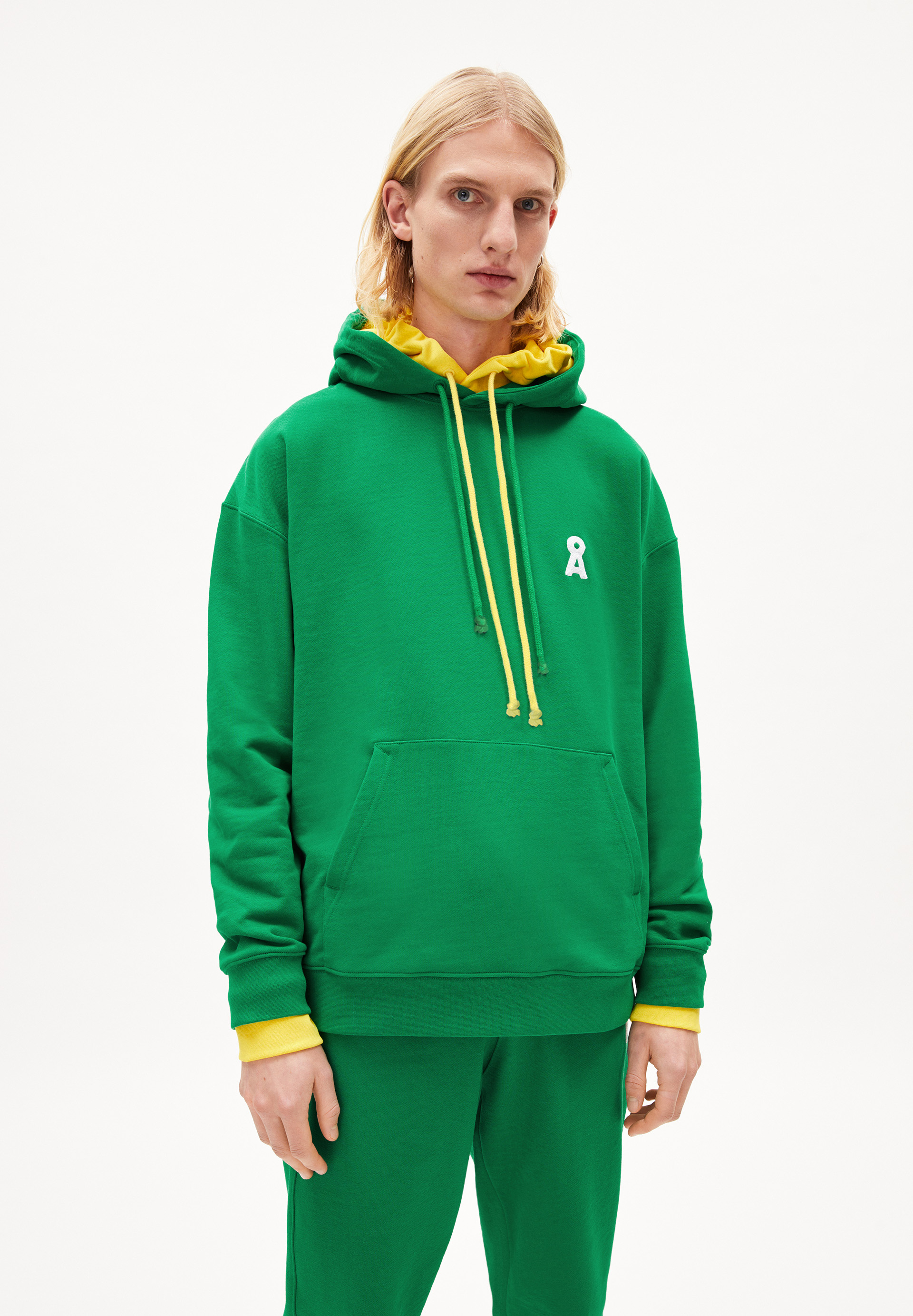 MAALI ICONIC CAPSULE - Unisex Relaxed Fit Sweathoodie - grün