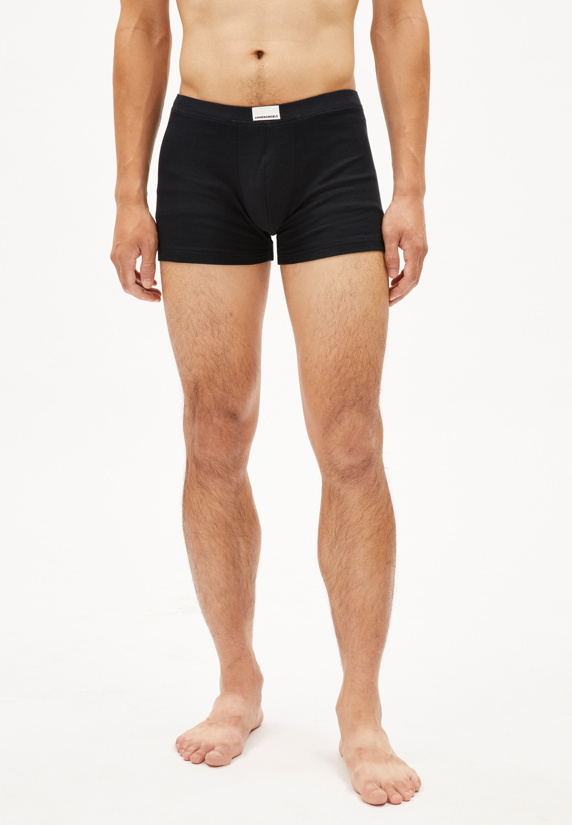 RICAARD RIB - Männer Fitted Boxer - schwarz