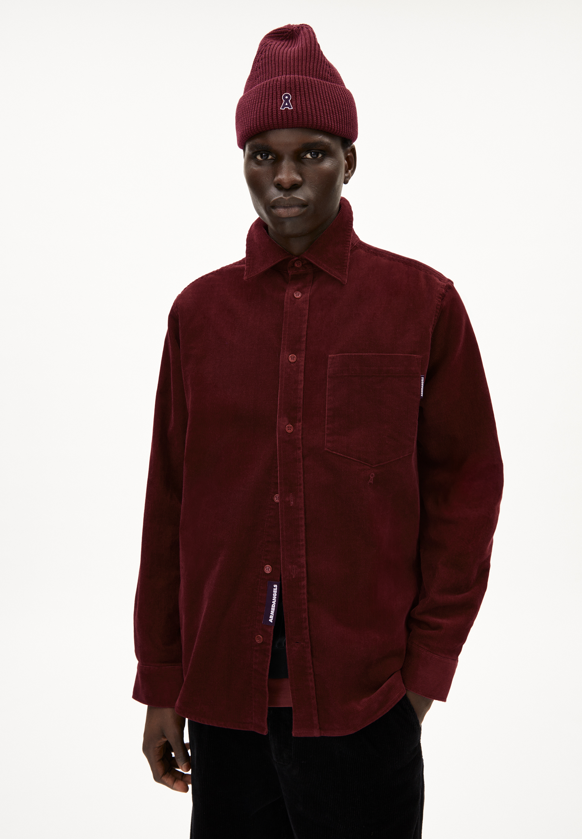 SOMAAN - Männer Regular Fit Jacke - rot