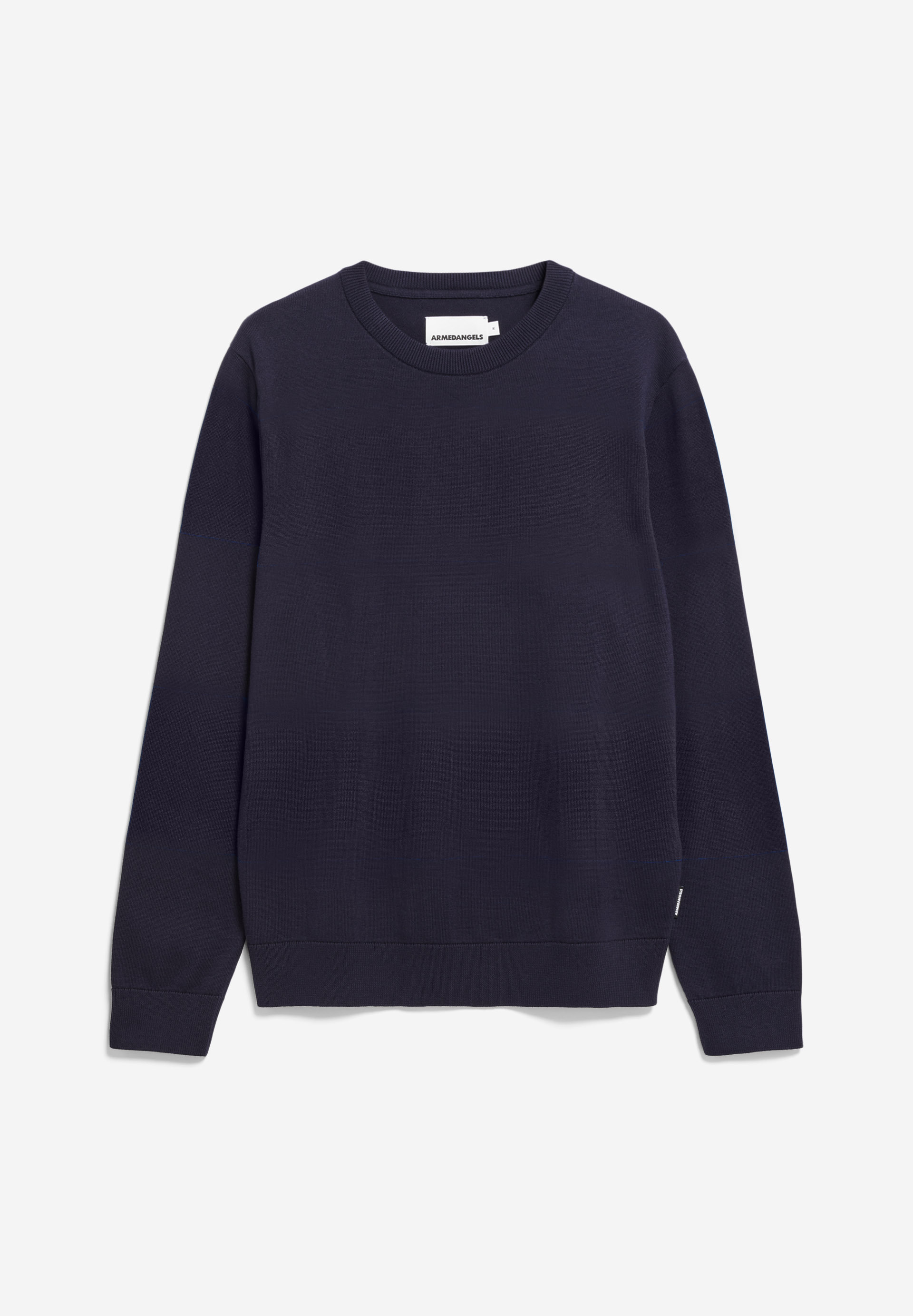 LOUKAA - Männer Regular Fit Strickpullover - blau