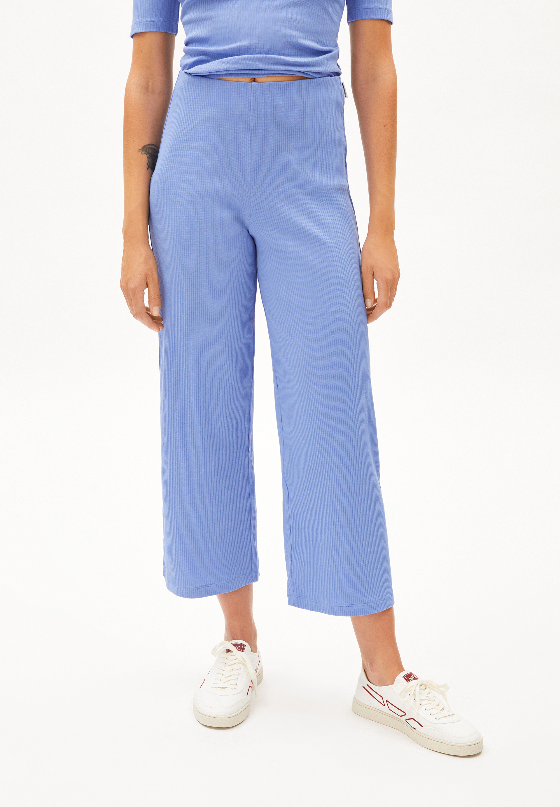 NIAAN - Frauen Slim Fit Hose - blau