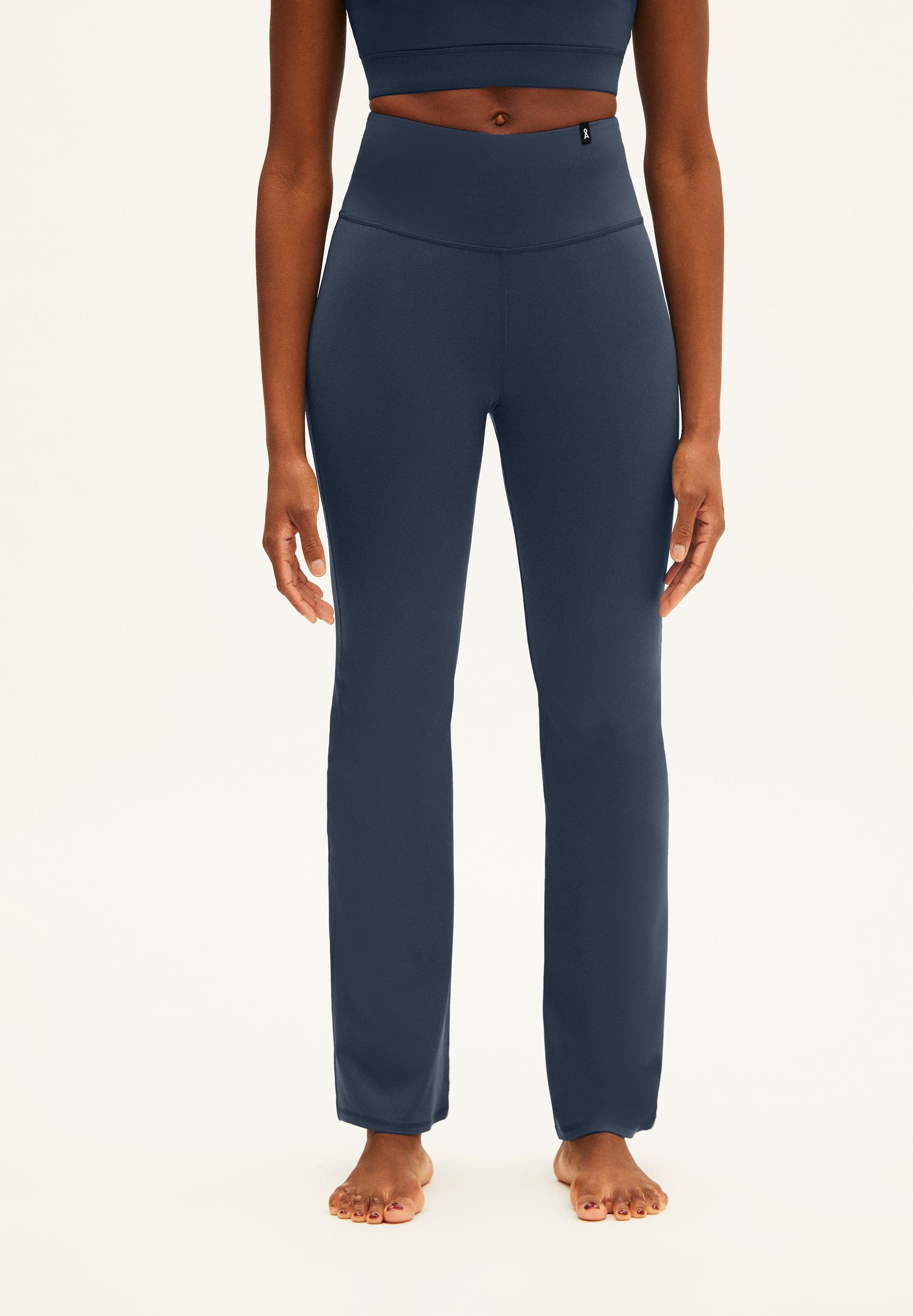 YAJAANA - Frauen fitted Leggings - blau