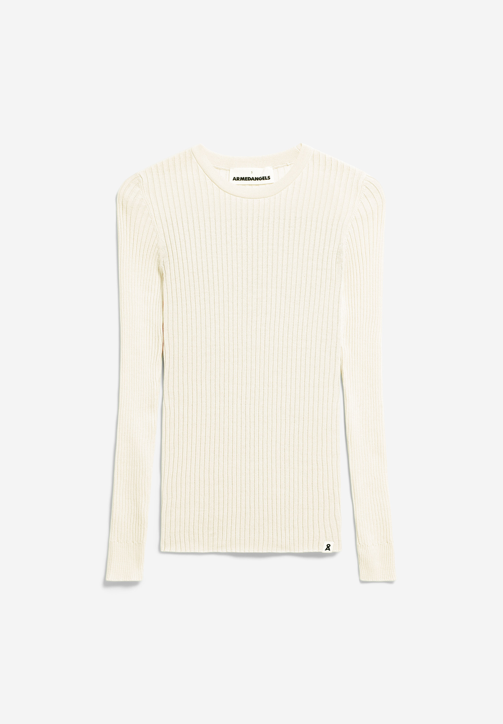 ALAANIA RN - Frauen Fitted Strickpullover - beige