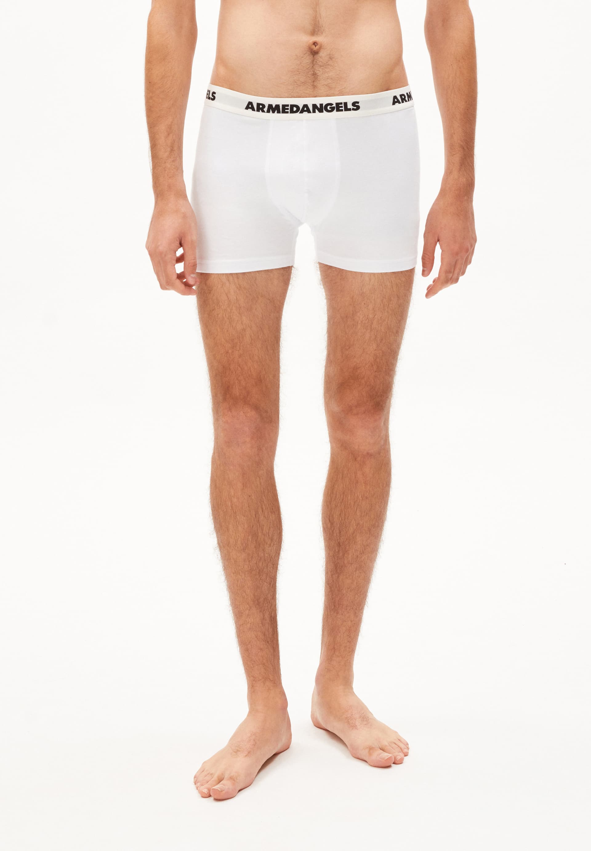 RYAANO - Männer Fitted Boxer - weiss