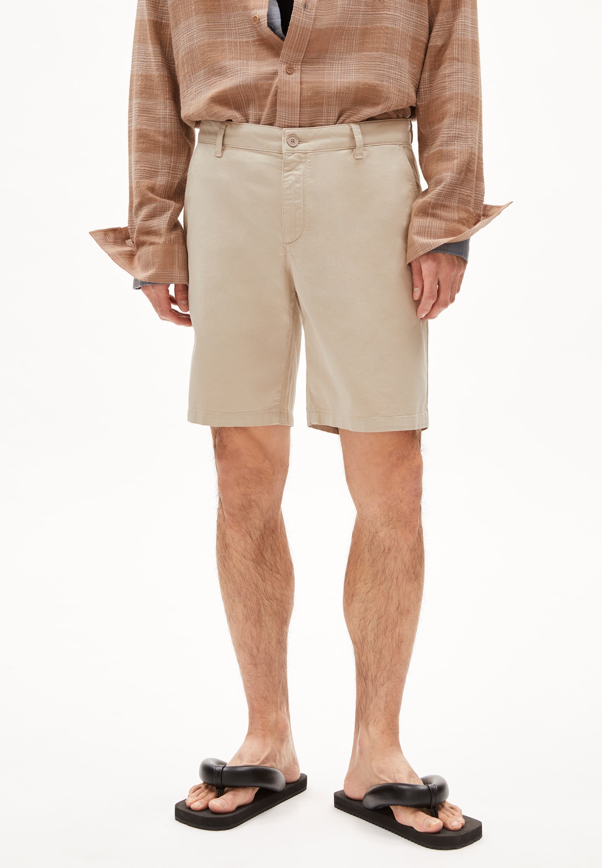 DAALOS - Männer Regular Fit Shorts - beige